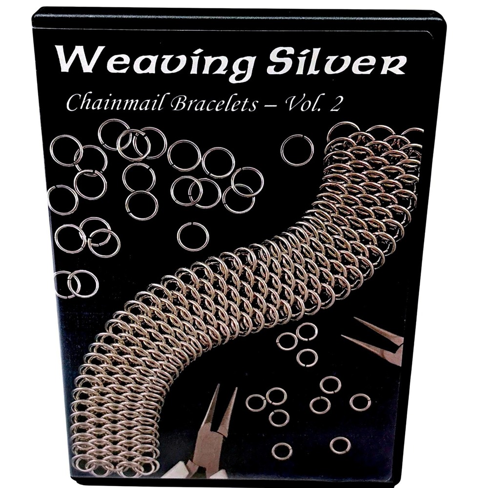 Weaving Silver Chainmail Bracelets Vol 2 DVD Spiderchain Jewelry Instructional
